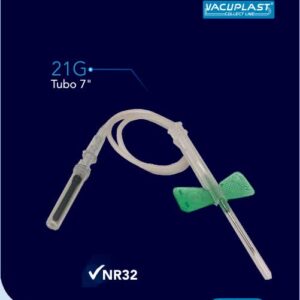 Escalpe de segurança para coleta a vácuo - EVSEG25 - Escalpe de segurança 25G