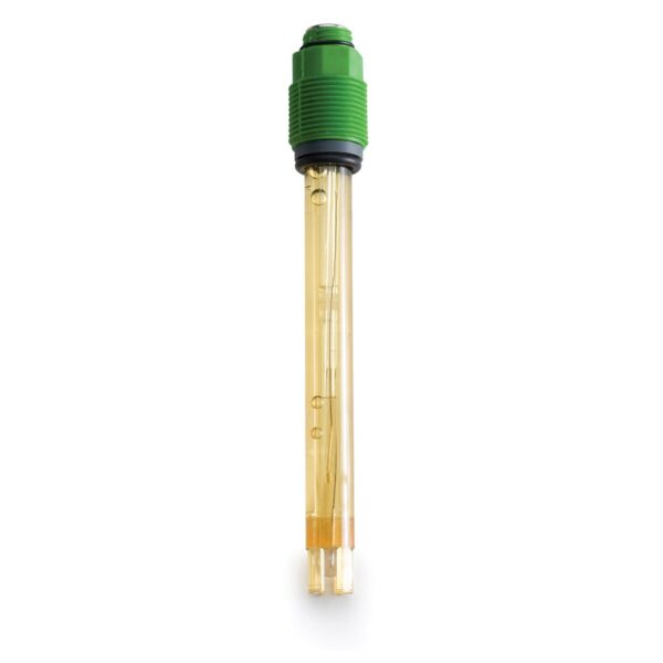 Eletrodo combinado de pH com corpo de PEI, para uso geral, com conector tipo T
