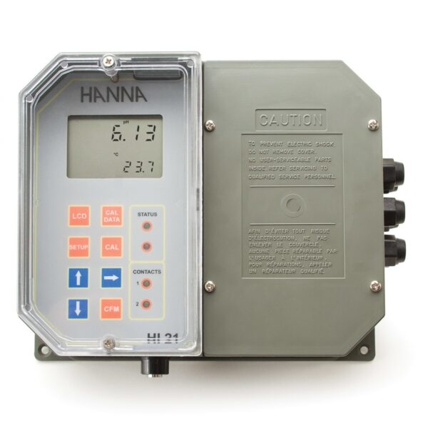 Controlador digital de pH fixado na parede (115V)