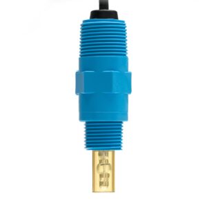 Sonda de Condutividade para Fluxo Contínuo com conector DIN e cabo de 10 m