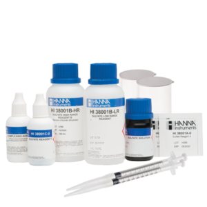 Test Kit Químico para Sulfato (Faixa Baixa e Alta)