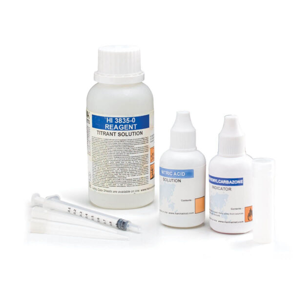 Kit de Teste Químico para Salinidade