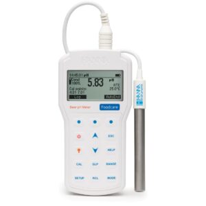 Medidor Portátil Profissional de pH para Cerveja