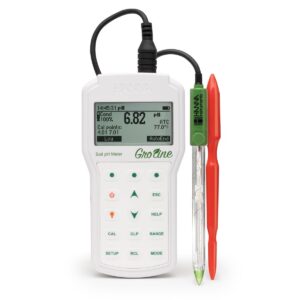 Medidor Portátil Profissional de pH Direto no Solo – GroLine