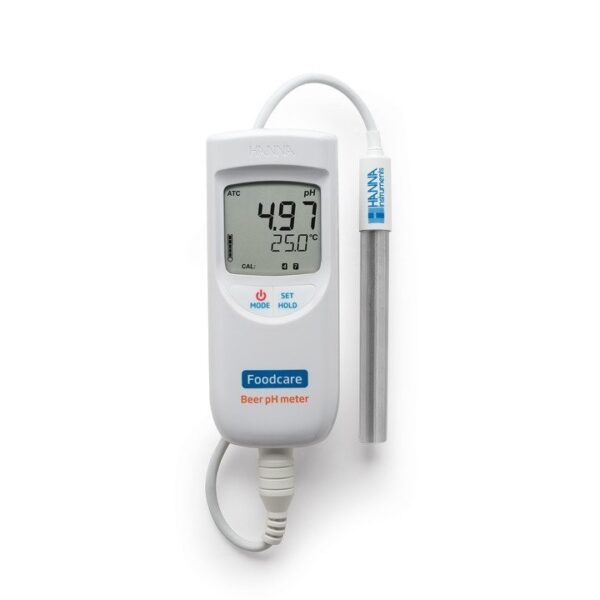 Medidor Portátil de pH para Cerveja