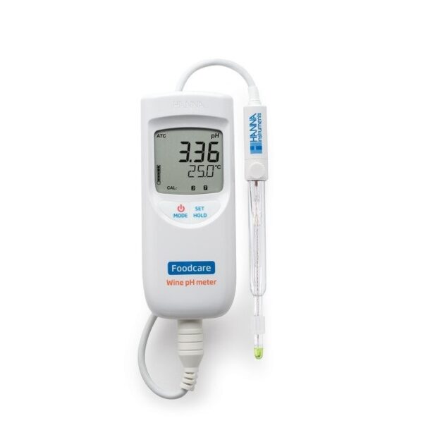 Medidor Portátil de pH para Vinho