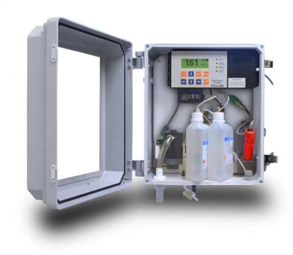 Analisador de Cloro Livre & Total, pH e Temperatura