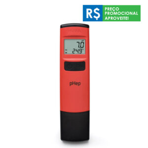pHmetro de bolso pHep® com sensor de temperatura
