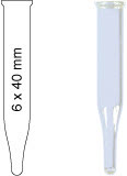 INSERT N13-4G 6X4MM 0,3ML C/100PC