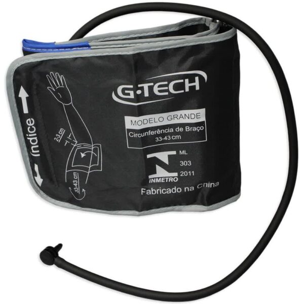 BRAÇADEIRA ADULTO GRANDE (OBESO) G-TECH PARA APARELHO DIGITAL DE BRAÇO