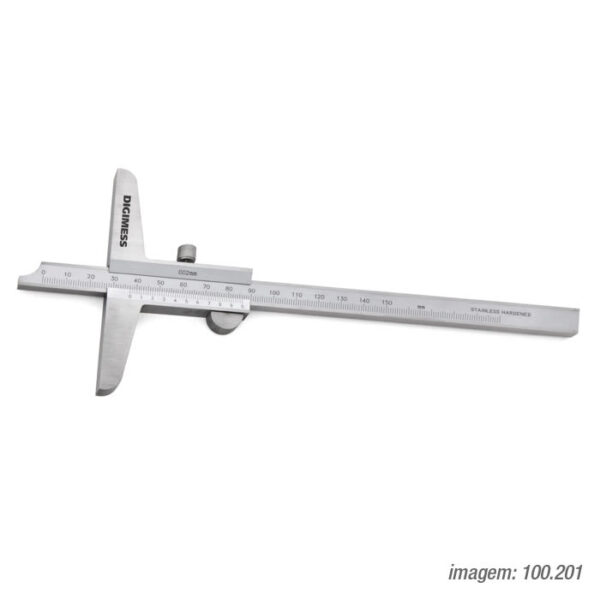 PAQUIMETROS PROFUNDIDADE 100.204 300x0,02mm(100mm)