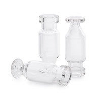 VIAL,MICROV,CRIMP,1.5ML,CLR,100PK