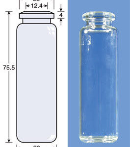 VIAL S/R N20-20 PE INCOLOR BORD.CON.EXTREM.ARR.20ML C/100