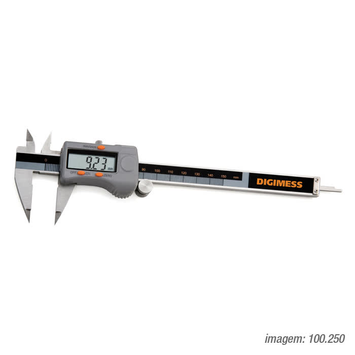 PAQUIMETROS DIGITAIS (BICOS FINOS) 100.252 300mm/12"