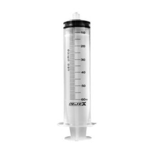 SERINGA 60 ML LUER LOCK INJEX