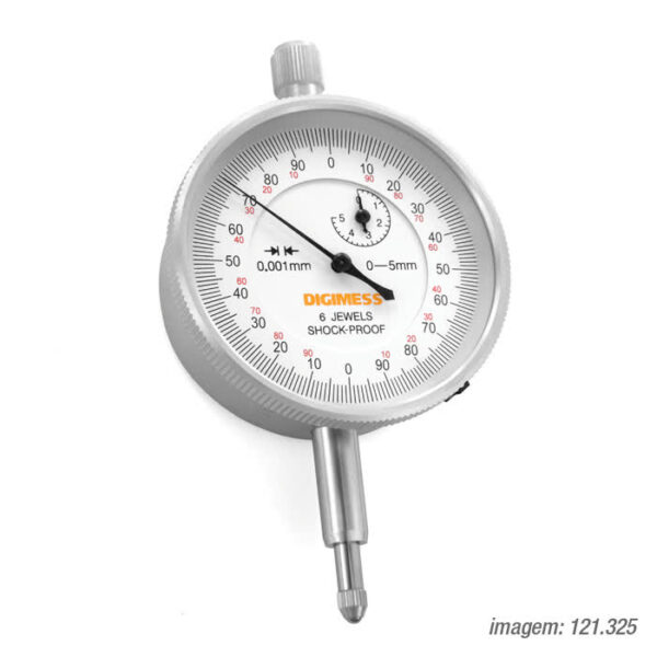 RELOGIOS COMPARADORES (0,001MM) 121.325 0-5mm / 0,001mm - Imagem 2