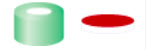 TAMPA PRESSAO ALUM.N11 VERDE AB.5,6MM SEP.SIL/PTFE C/100PC