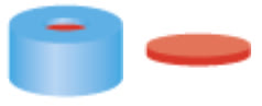 TAMPA SNAP RING N11 MACIA AZUL C/AB.SEP.BORR/TEF.C/100PC