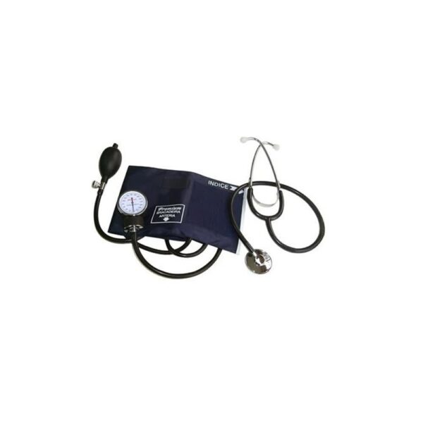 Esfigmomanômetro Adulto em Nylo Fecho Velcro com Esteto G-TECH ESFS50N_V