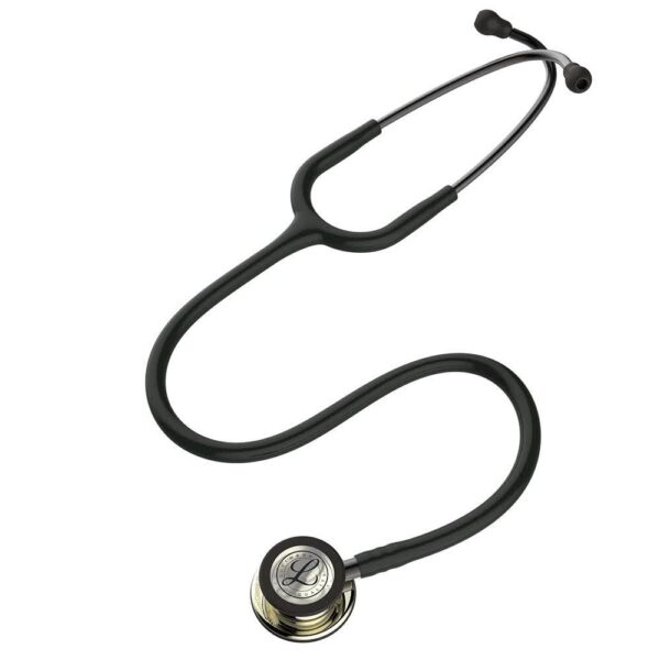Estetoscópio Classic III Preto Champagne 5861 Littmann 3M - Imagem 2