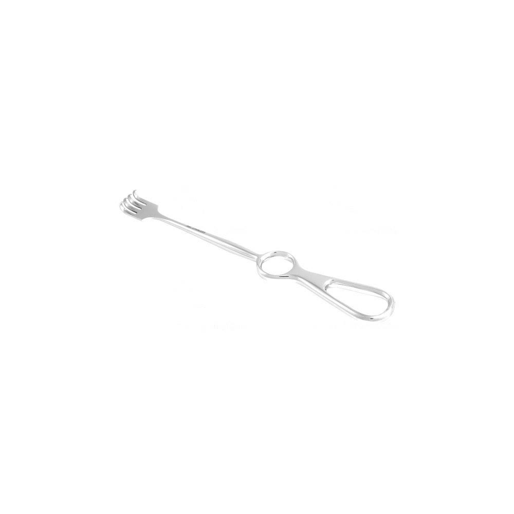 AFASTADOR VOLKMANN COM 4 DENTES FINO 22 cm PARA USO GERAL