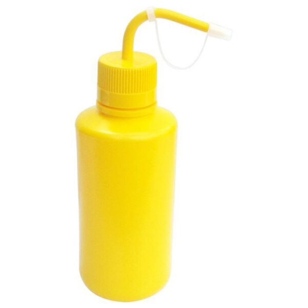 Pisseta em Polietileno Amarela 500mL