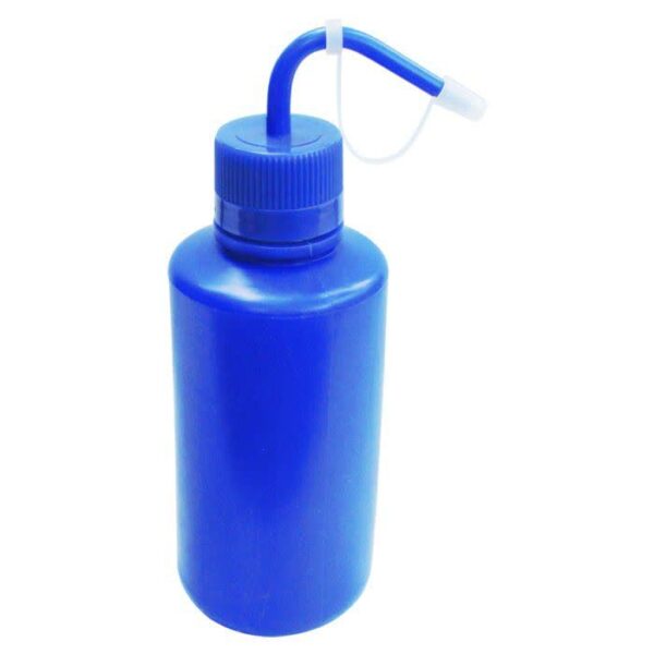 Pisseta em Polietileno Azul 250mL