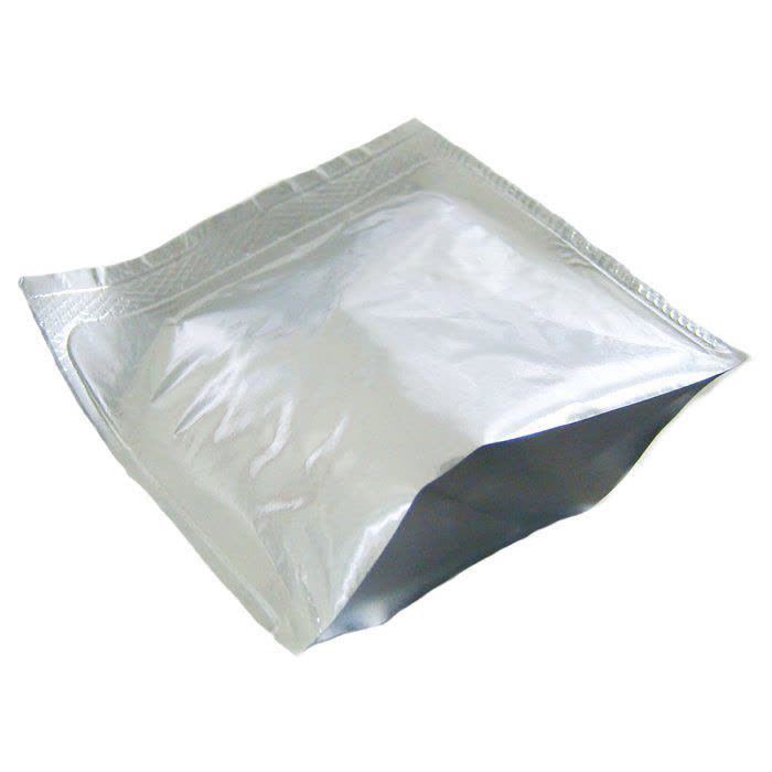 Sachet Pet Aluminizado Prata 7x7cm - Solda em U 200 peças