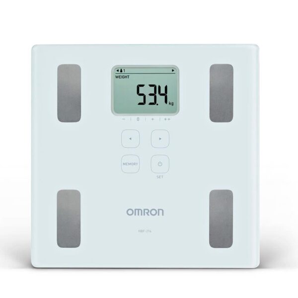 Balança Digital De Controle Corporal Até 150kg Hbf-214la - Omron