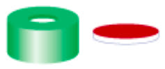 TAMPA PRESSAO SNAP RING VERDE N11 C/AB.SEP.SIL/PTFE C/100