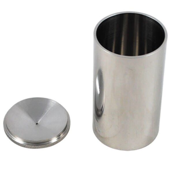 Picnômetro em Aço Inox Polido 25mL