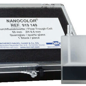 CUBETA DE QUARTZO NANO VIS FLOW CELL 50 MM