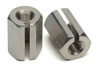COLUMN NUT SLOTTED 6-SIDED 2PK SHM