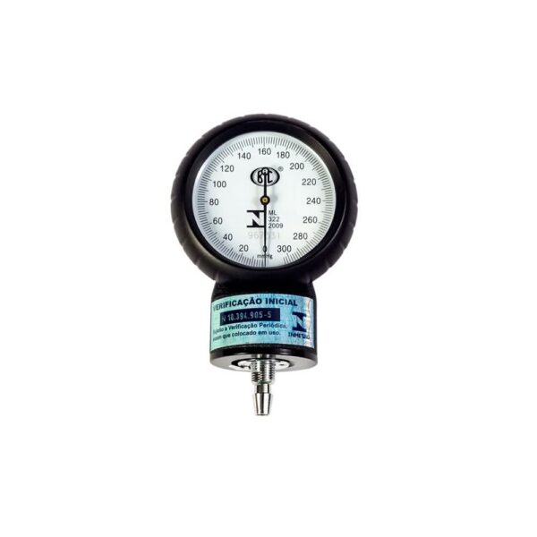 APARELHO DE PRESSÃO ADULTO OBESO (GRANDE) BRIM VELCRO CINZA AP1005 BIC - Imagem 2