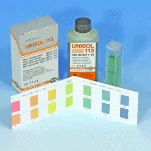 UNISOL 113 PH 1 A 13 COM ESCALA DE 1 P/500 TESTES