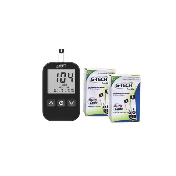 Medidor De Glicose G-Tech TTFL100KT - G-TECH