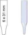 INSERT SNAP RING N11 12MM TIP 0,25ML 5,5X30MM C/100PC