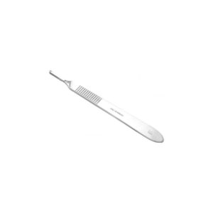CABO PARA BISTURI Nº 3 INOX 13 cm PARA LAMINAS Nº 10 A 17 ABC INSTRUMENTOS CIRÚRGICOS