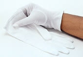 NYLON GLOVES LINT FREE 1 PAR