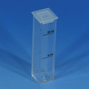 CUBETA PLASTICA MEDID.MARCACAO EM 5 E 10ML REPOS.MAL(914601)