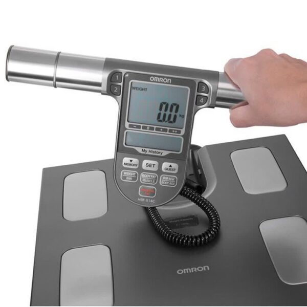 BALANÇA DIGITAL BIOIMPEDÂNCIA CONTROLE CORPORAL HBF-514C 150KG OMRON - Imagem 5