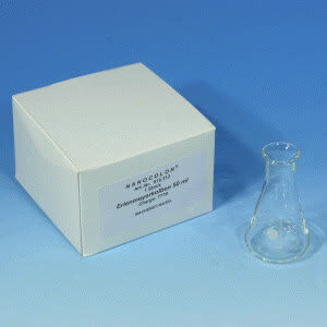 FRASCO ERLENMEYER EM VIDRO CAP.50ML