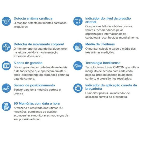 APARELHO MONITOR DE PRESSÃO AUTOMÁTICO DE PULSO ELITE (HEM-6221) OMRON - Imagem 4