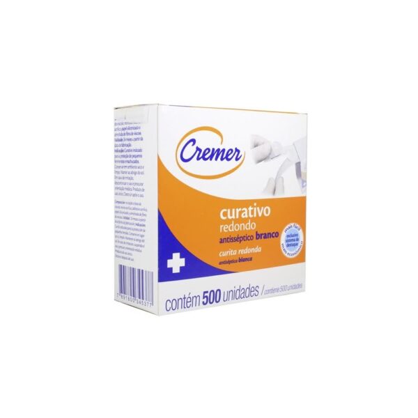 CURATIVO STOPPER BRANCO CAIXA C/500 CREMER - Imagem 2