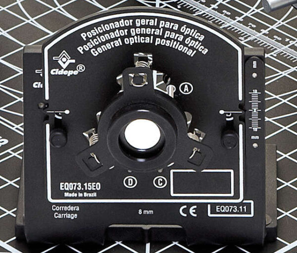 Conjunto Interferometria, HeNe não randômico, Interferômetro de Michelson, dois deslocadores - EQ073C - Imagem 4