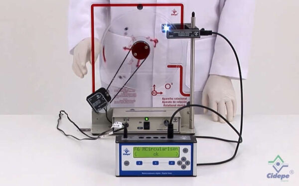 Aparelho rotacional, projetável, com multicronômetro digital e sensor - EQ002N - Imagem 4