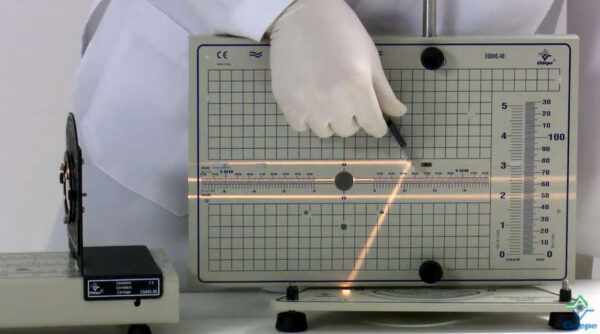 Banco óptico linear, luz policromática - EQ045 - Imagem 2