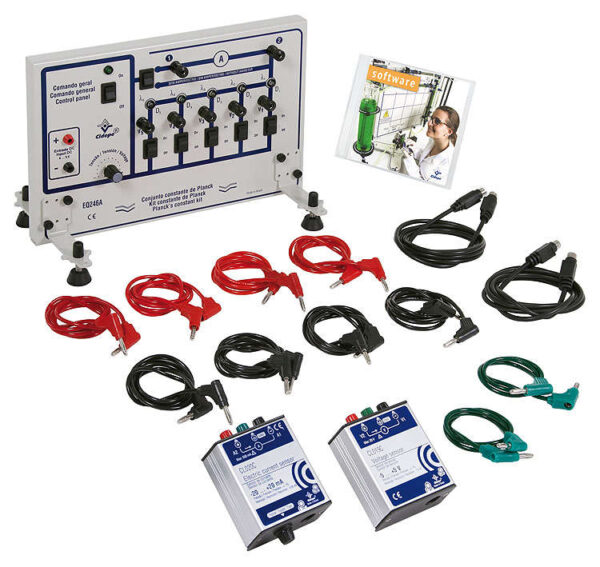 Conjunto constante de Planck por luminescência com sensores e software - EQ846A