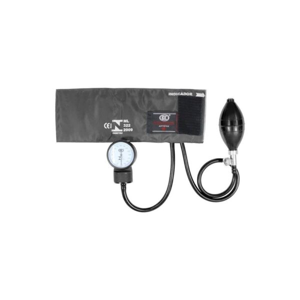 APARELHO PRESSÃO ADULTO NYLON CINZA VELCRO BIC AP0310 - Imagem 2