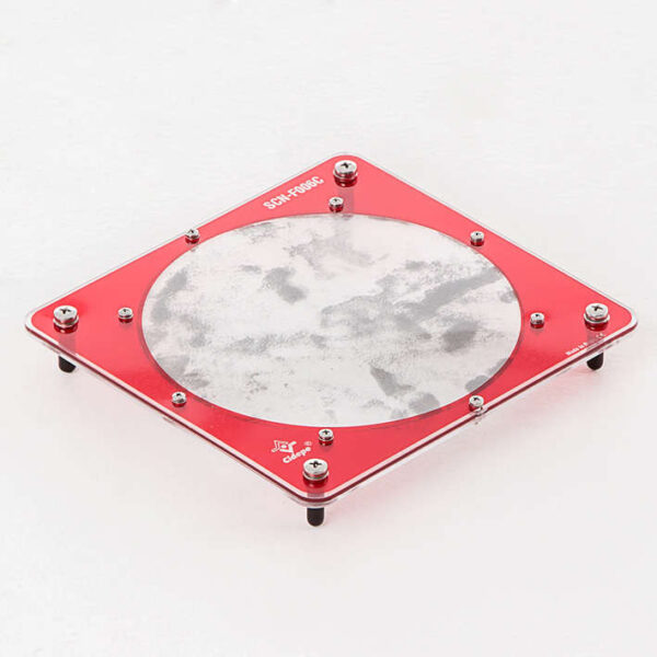 Mesa para espectros magnéticos, com limalhas de ferro confinadas - SCN-F006C